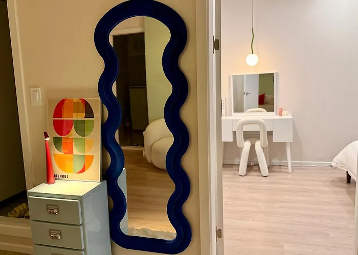 Appartement Pop 401-gunkuk Uni St 3min-all New-nearby Seongsu-super Cozy Queenbed3 Supersinglebed1 Séoul