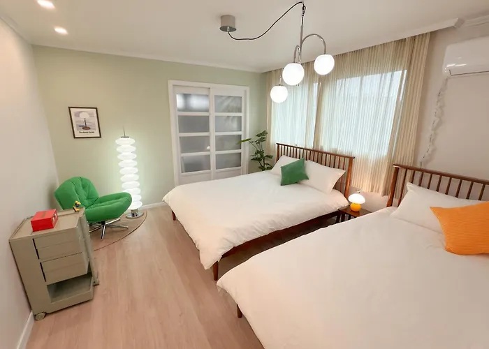 Appartement Pop 401-gunkuk Uni St 3min-all New-nearby Seongsu-super Cozy Queenbed3 Supersinglebed1 *