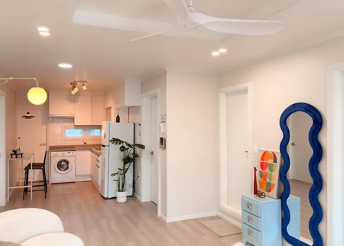 Pop 401-gunkuk Uni St 3min-all New-nearby Seongsu-super Cozy Queenbed3 Supersinglebed1
